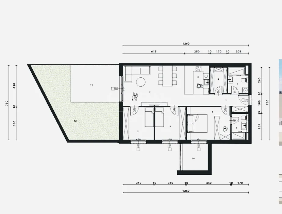 novogradnja – luksuzan stan– 101,56m2( neto)sveti duh - slika 4