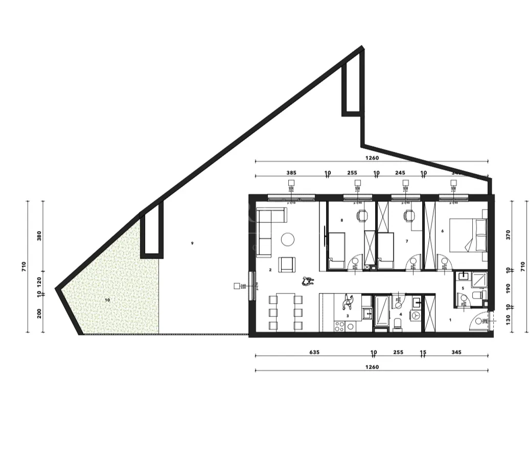 novogradnja – luksuzan stan 107,26m2( neto)sveti duh! - slika 4