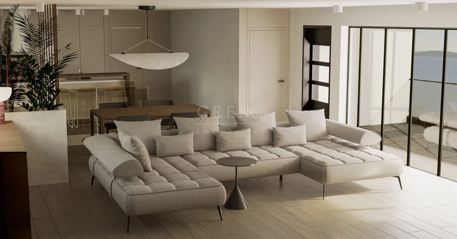 luksuzna novogradnja, 4-sobni duplex a2, 102m2 + 51m2 loggia – drage, pakoštane - slika 2