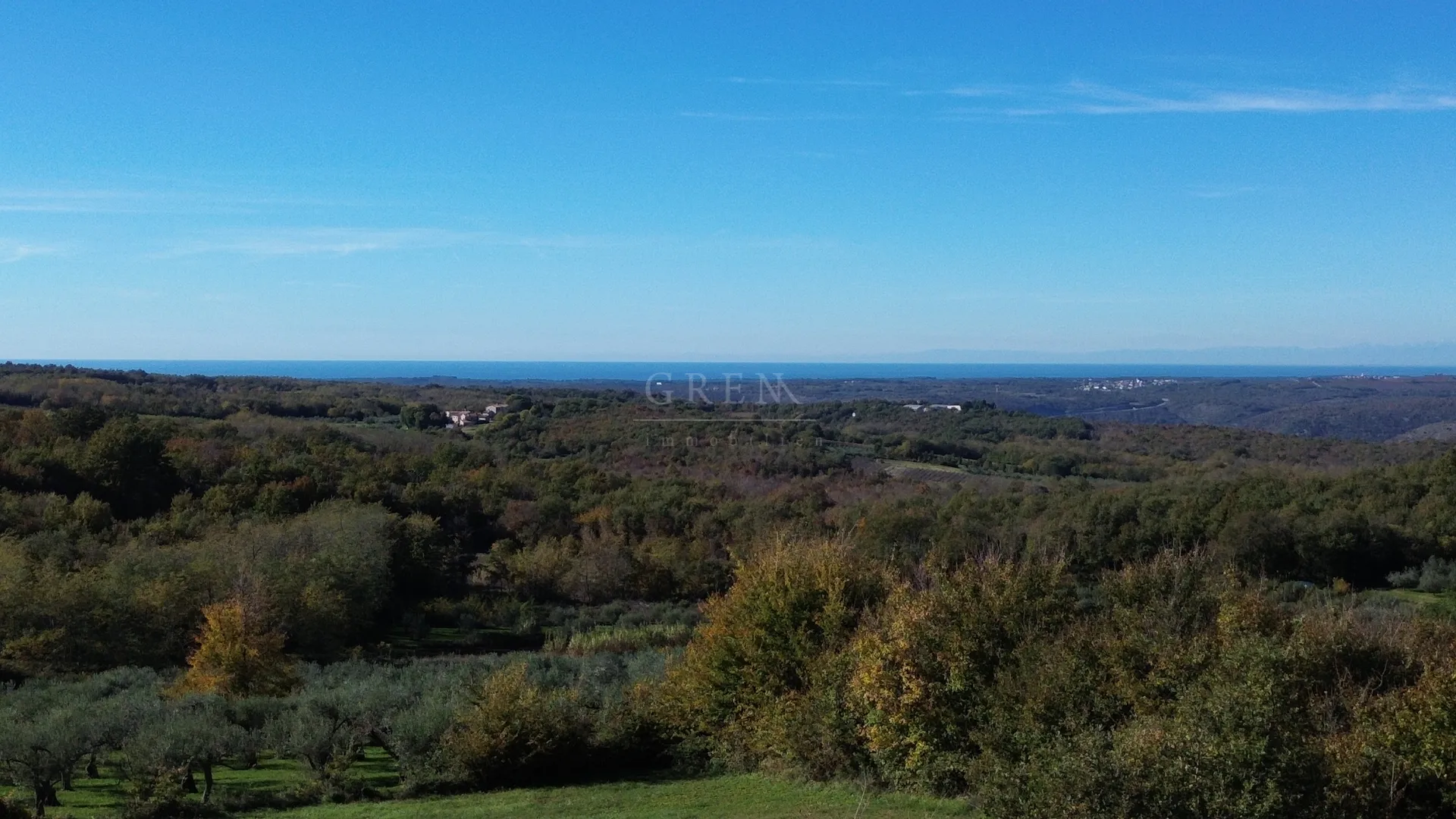 građevinsko zemljište sa pogledom na more , poreština - slika 4