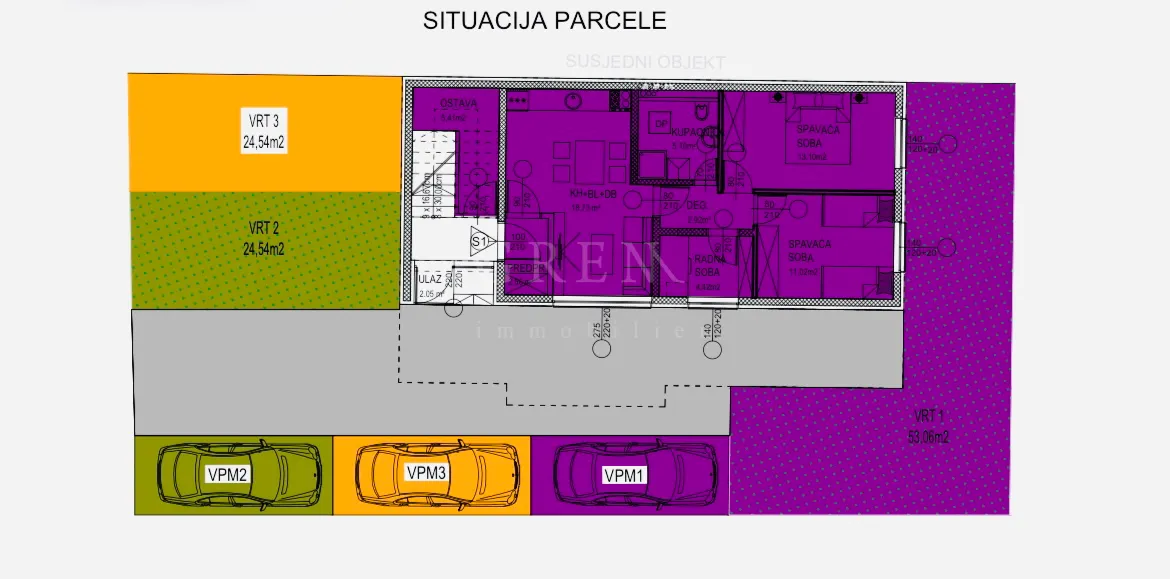 novogradnja gornja dubrava,stan s vrtom 93,44m2 neto,prodaja! - slika 9