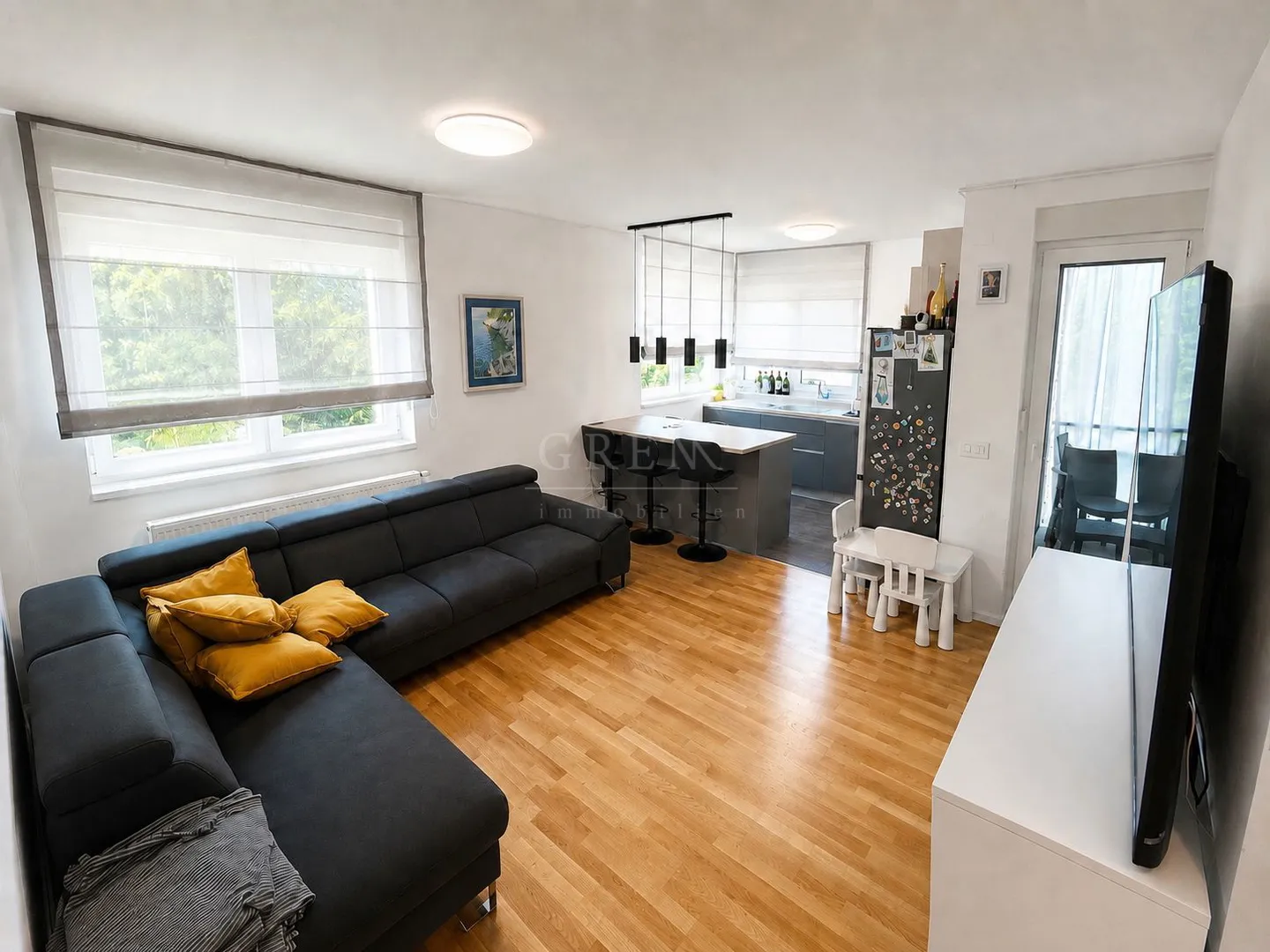 Moderan 3-sobni stan, GPM + VPM, 83 m2 NKP - Podsused, Zagreb