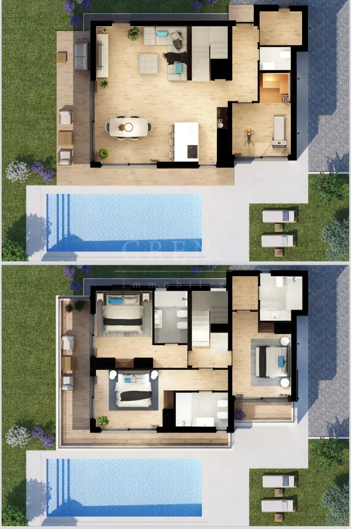 vila sa bazenom, poreč, 264 m2, novogradnja, prodaja - slika 10