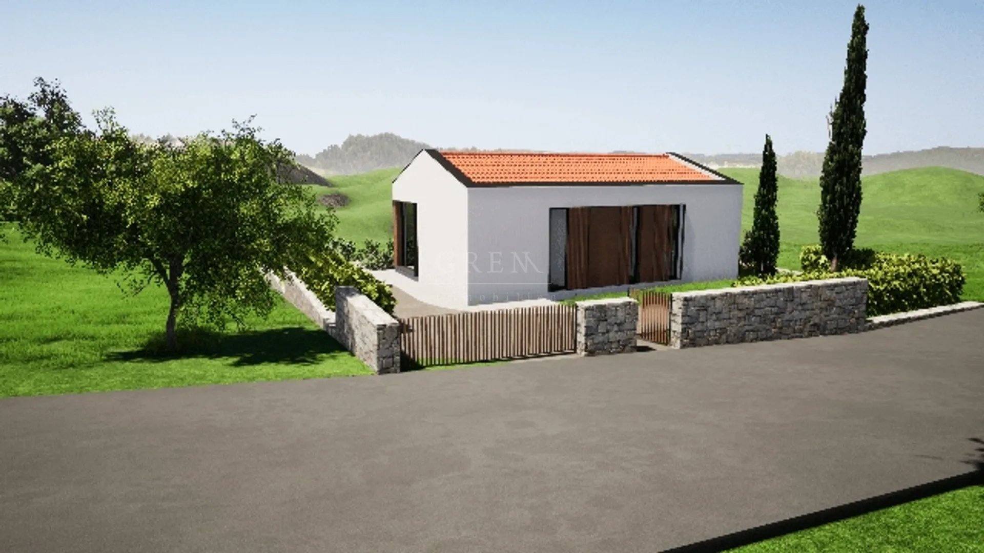 kuća s bazenom u izgradnji, višnjan, 67 m2 - slika 4