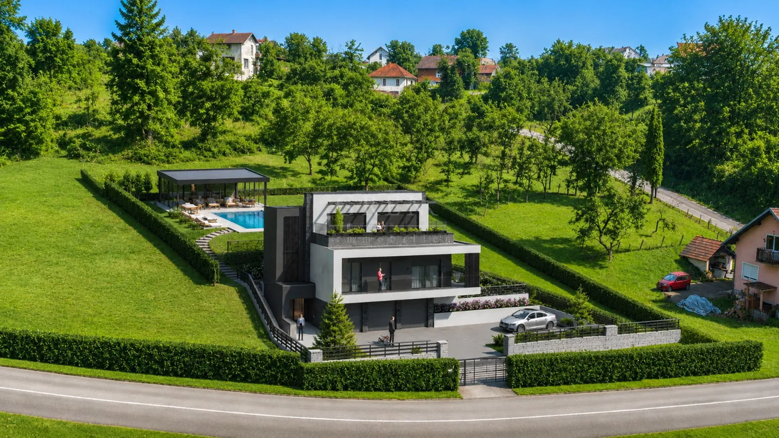 INVESTICIJSKA PRILIKA – Građevinsko zemljište za urbanu vilu ili manje stambeno naselje – DONJI JAREK, ZAGREB