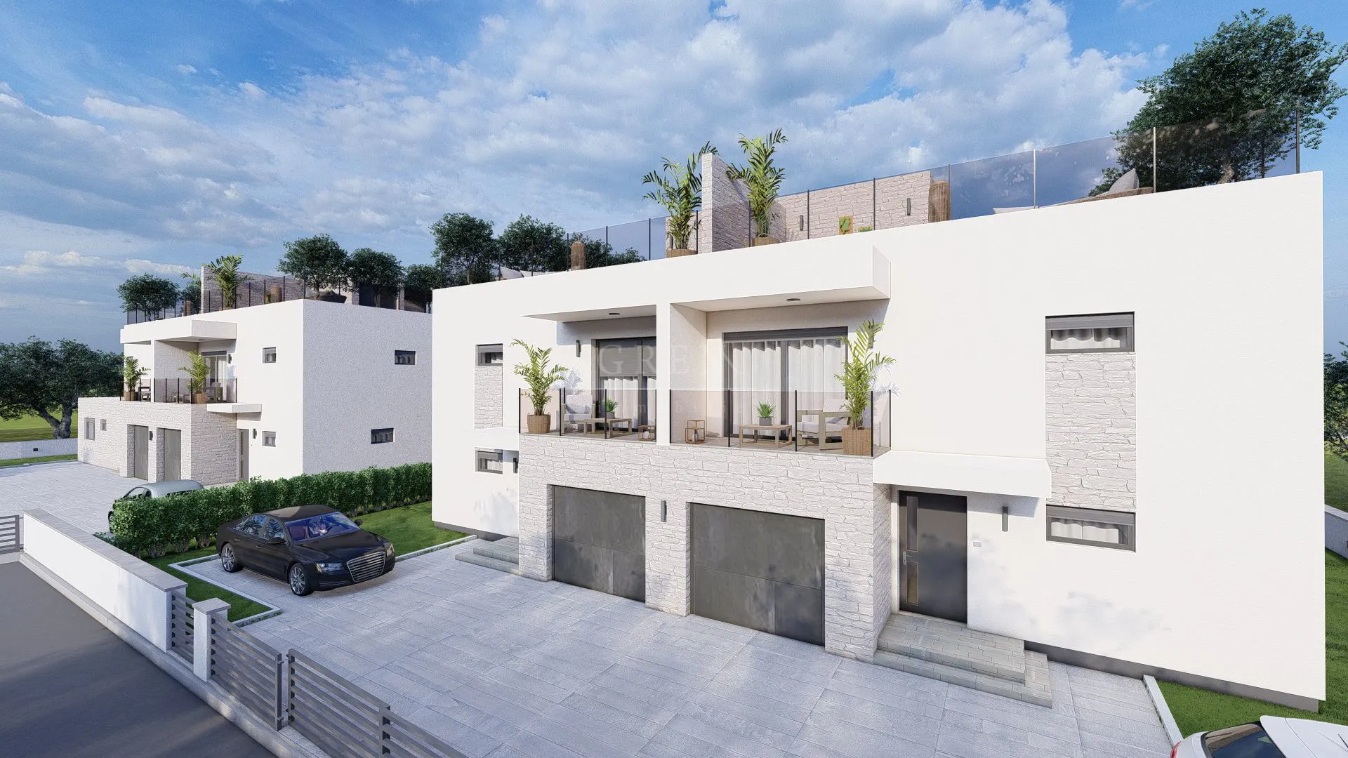 prodaja,vodice srima, dvojna kuća 204,40 m² (neto) sa bazenom! - slika 2