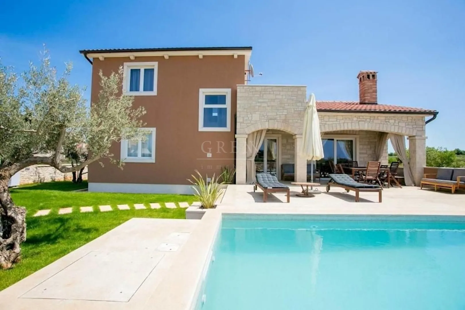 vila sa bazenom 8 km od poreča, 155 m2, prodaja - slika 2