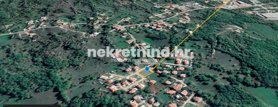 prodaja - građevinsko zemljište - santelezi - labin - 1007m2 - slika 6