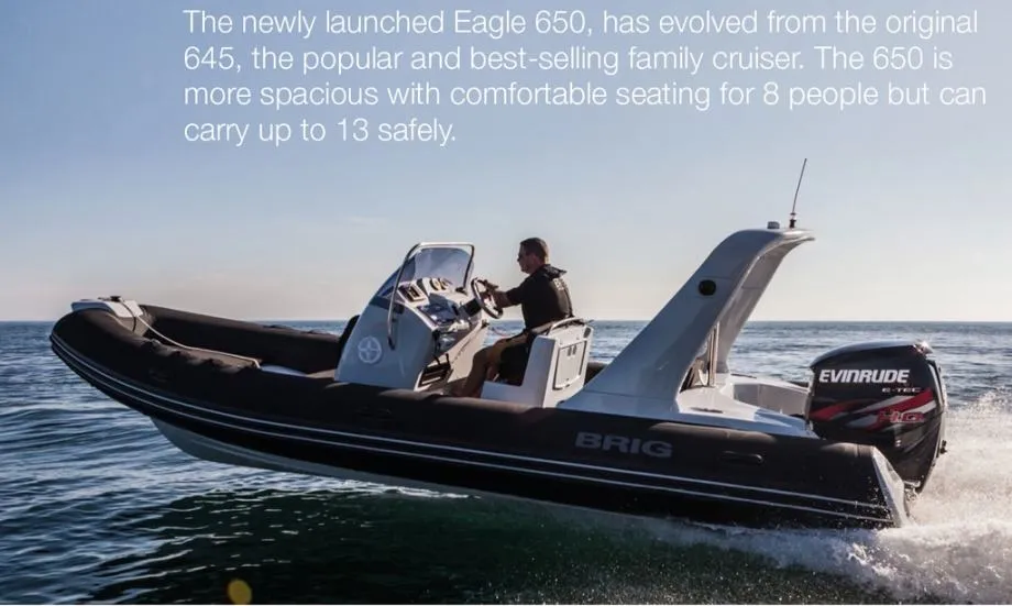 GUMENJAK BRIG EAGLE 650 - model 2021 - Makarska