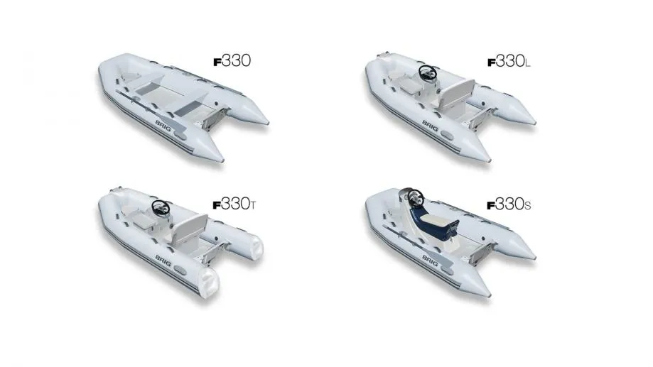 gumenjak brig falcon tender 330 - slika 4