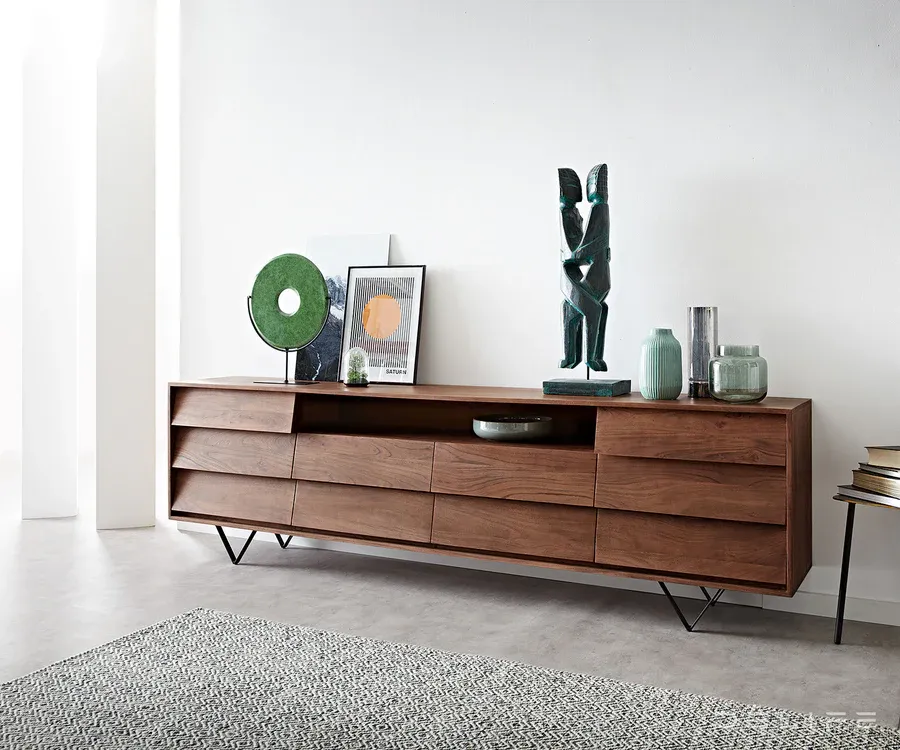 Komoda Eloi 240x40cm, Materijal: Bagrem - Čakovec