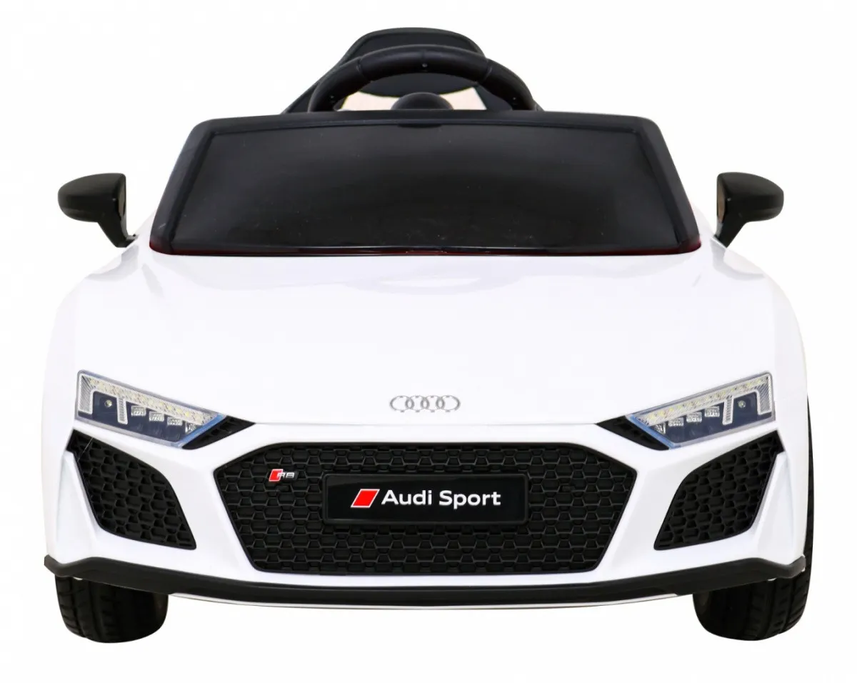 licencirani auto na akumulator audi r8 lift - bijeli - slika 2