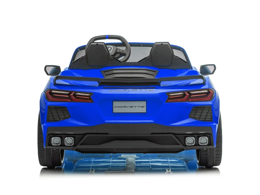 licencirani auto na akumulator corvette stingray tr2203 - plavi - slika 7