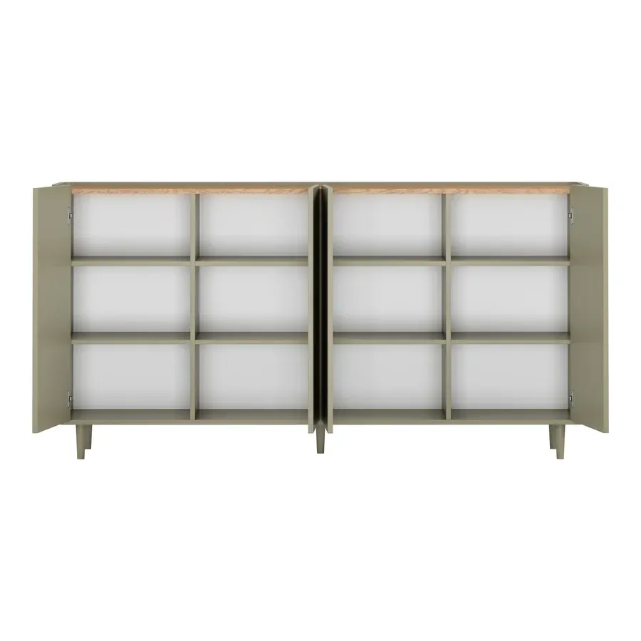 komoda elivo 200cm, materijal: mdf,melaminska ploča - slika 5