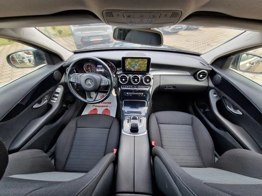 mercedes c 220 cdi automatik 2014., navi, servis, alu 17, park senzori - slika 9