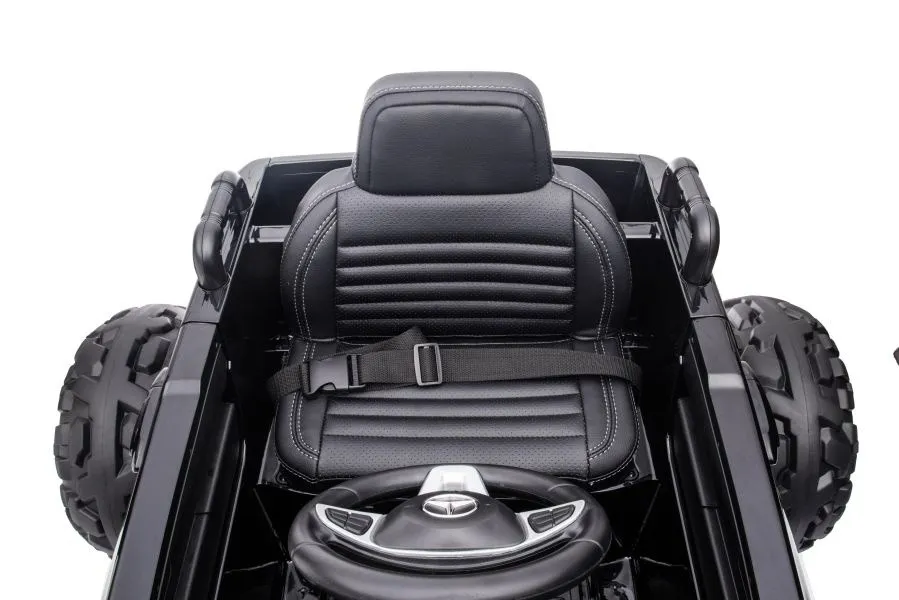 licencirani auto na akumulator mercedes dk-mt950 4x4 - crni/lakirani - slika 16