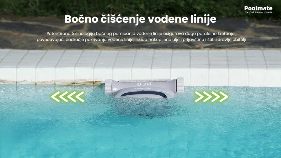 robotski čistač bazena dt b - slika 5