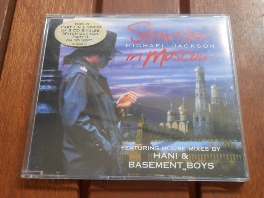 Michael Jackson ‎– Stranger In Moscow - Samobor