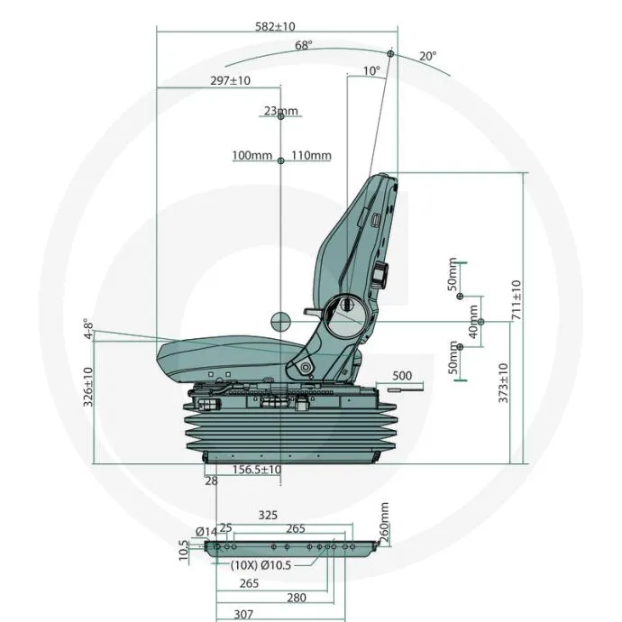 zračno sjedalo proboss as3520 - slika 2