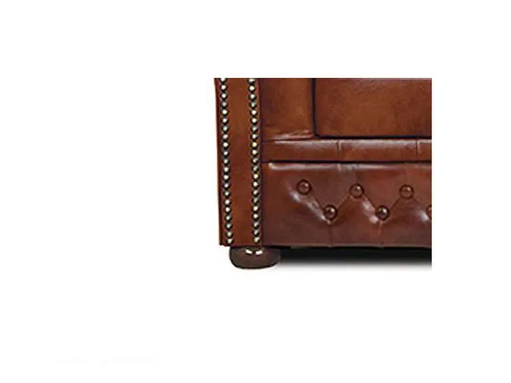 chesterfield dvosjed winfield basic luxe leather | 2-sjedišta - slika 3