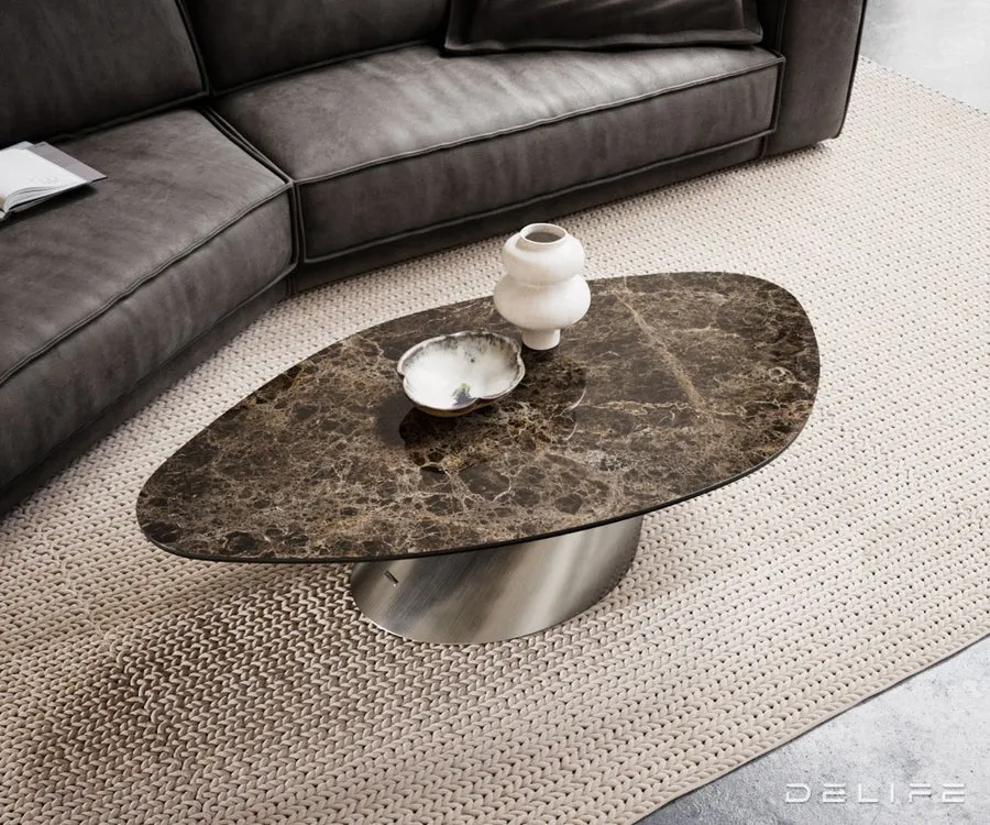 klub stolić edge 140x76cm, materijal: keramika emperador - slika 2