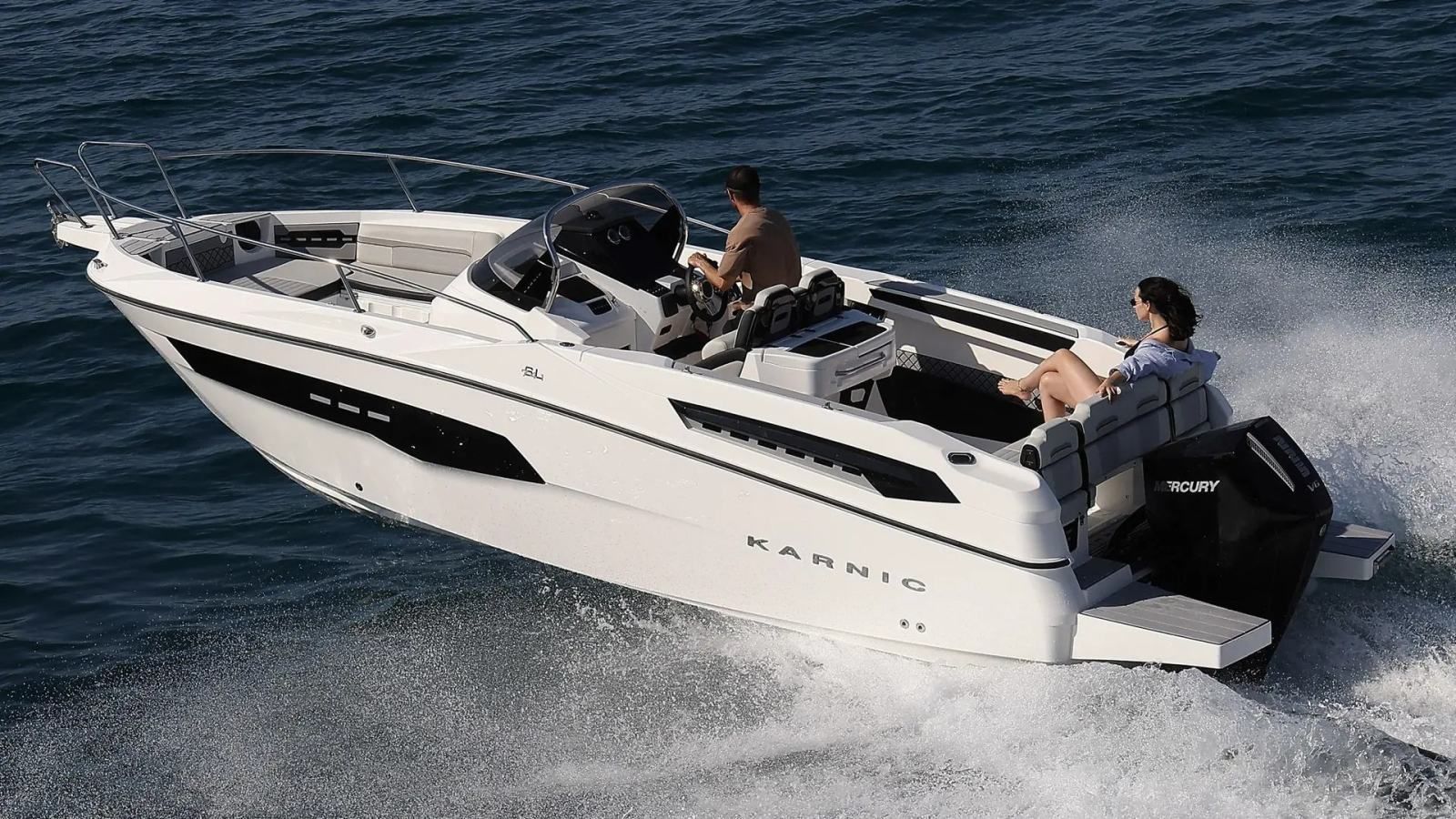 karnic 7.95 m (sl741) - otvoreni pramac/kabina u konzoli, model 2026 - slika 4