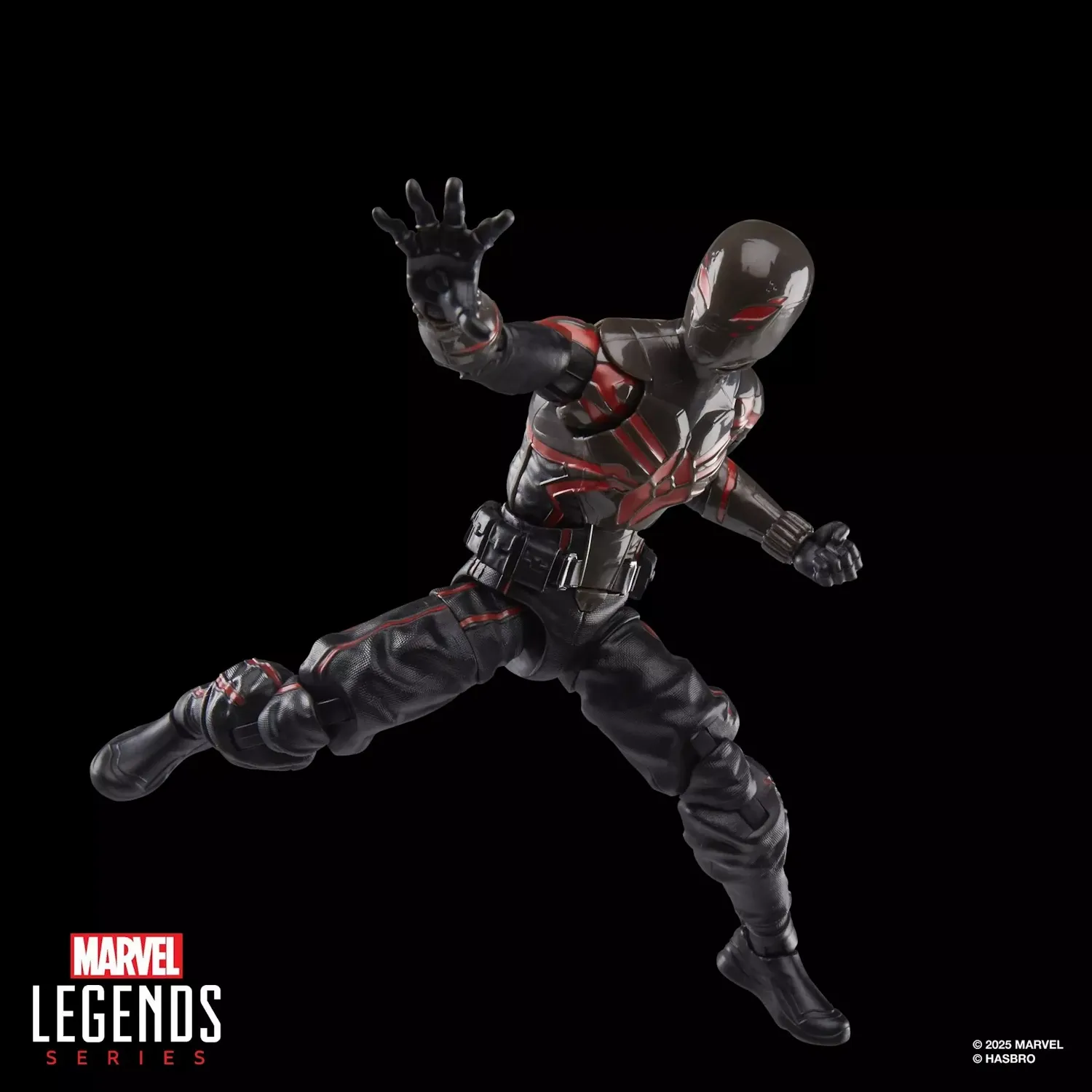 marvel legends series gamerverse milesmoralesbrooklyn 2099 figura 15cm - slika 5