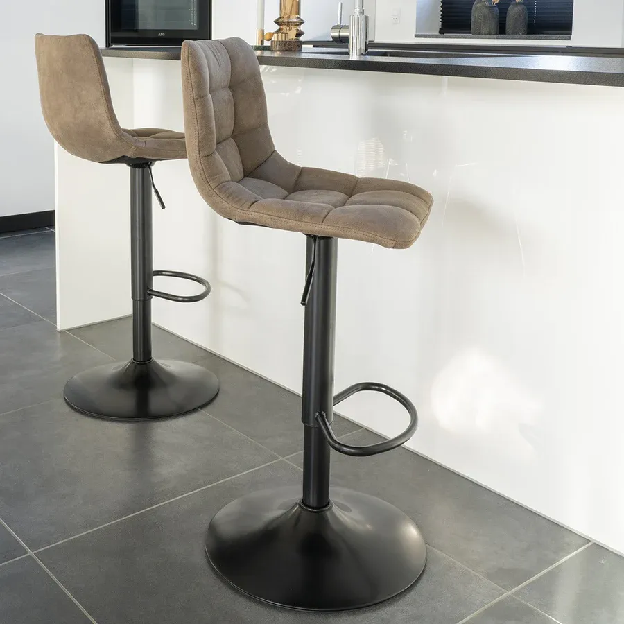 barska stolica middelfart, materijal: mikrofibra - slika 6