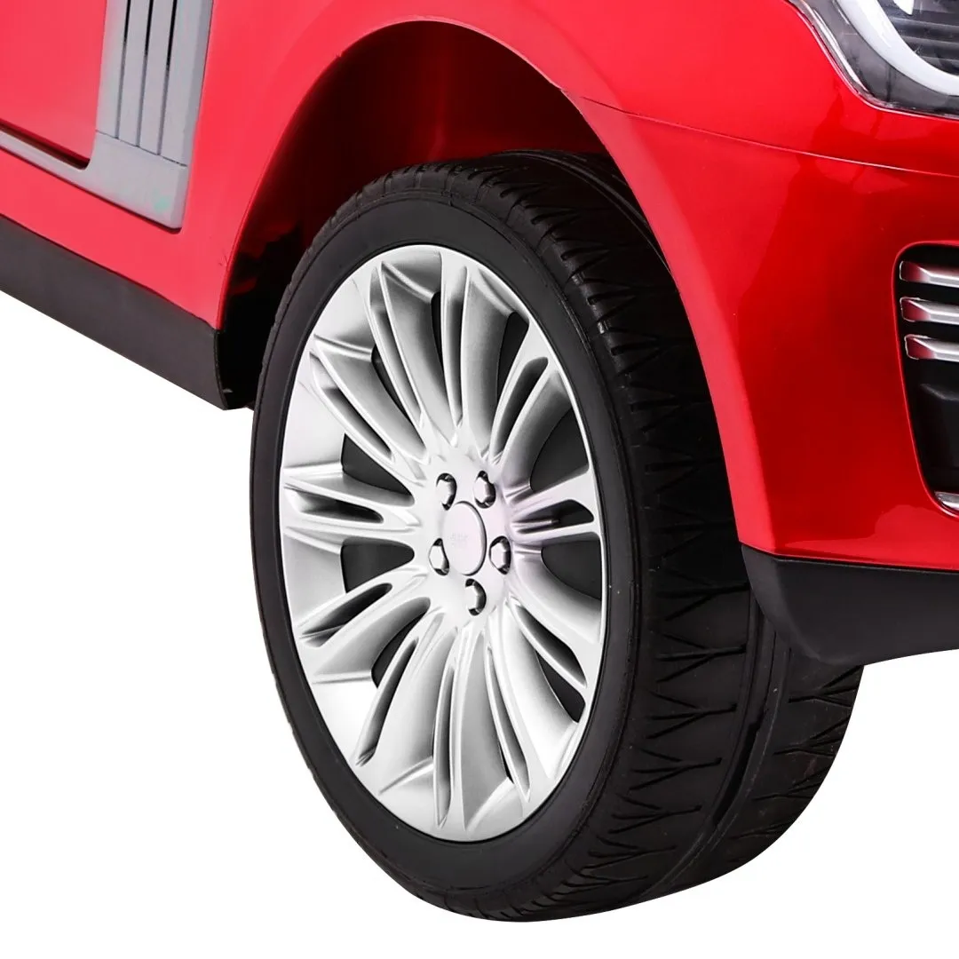 licencirani auto na akumulator range rover hse 4x4 - dvosjed - crveni - slika 6