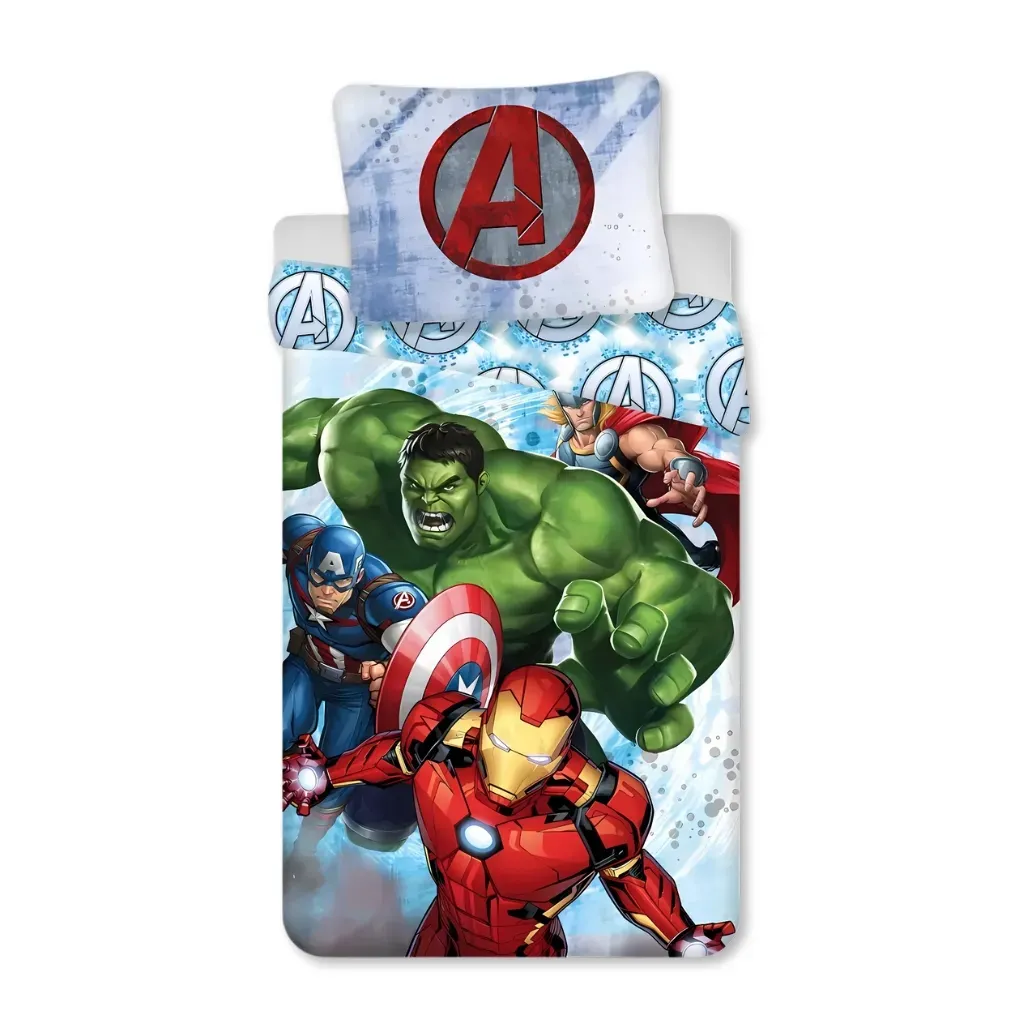Avengers ‘Heroes’ dječja posteljina, 140×200 cm - Zagreb