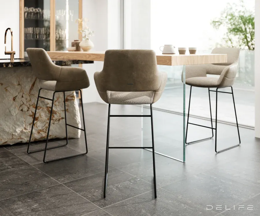 barska stolica yago flex, materijal: mikrofibra/boucle - slika 3