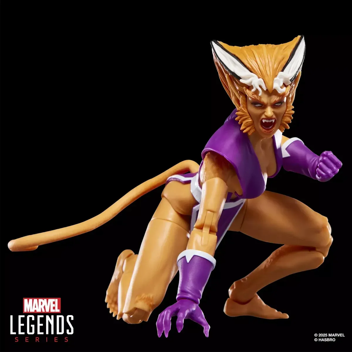 marvel legends series: x-force – feral figura, 15cm - slika 4