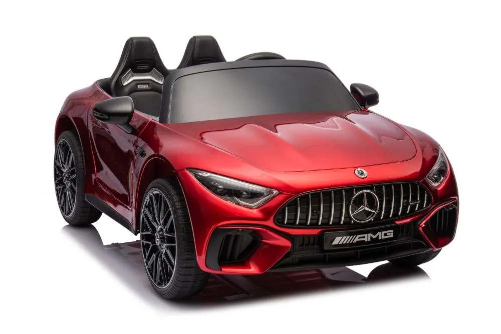 Licencirani auto na akumulator Mercedes AMG SL63 - crveni/lakirani - Mursko Središće