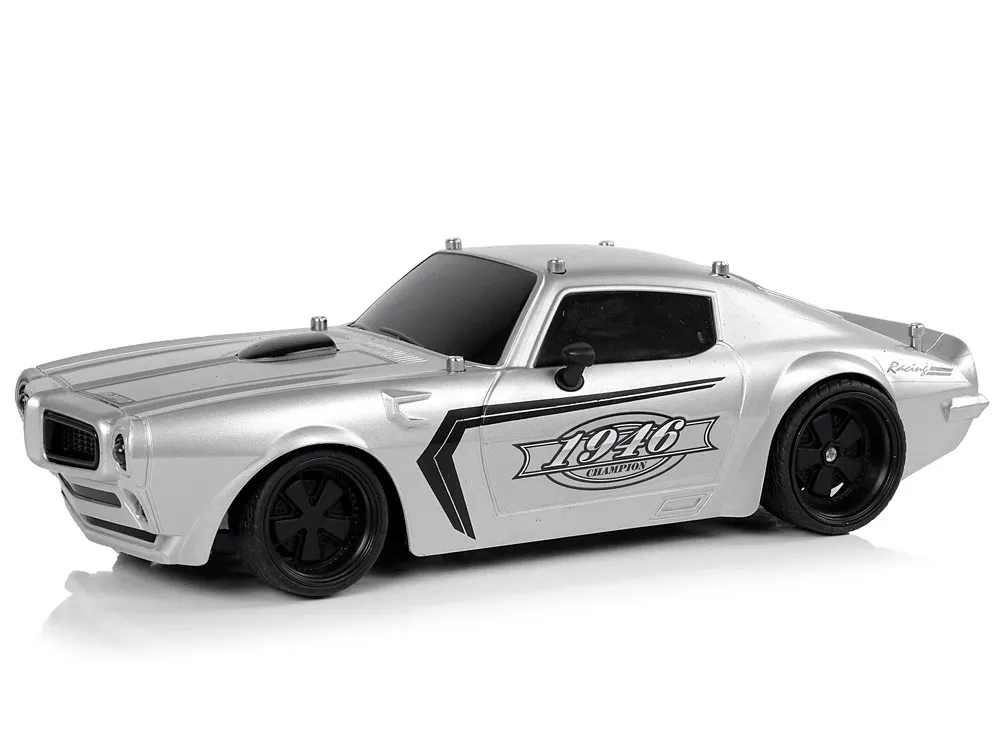 auto na daljinsko upravljanje 1:18 silver champion - sivi - slika 6