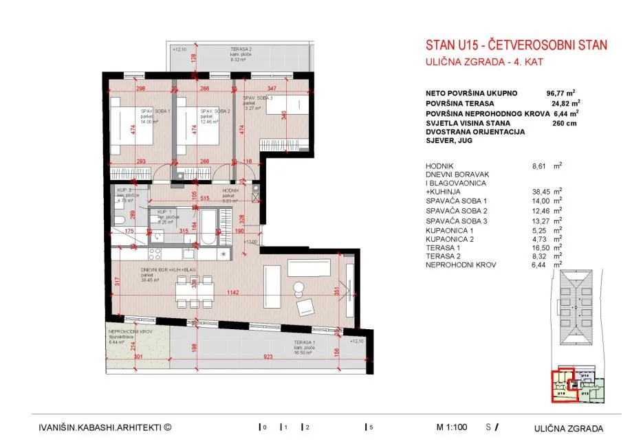 stan: zagreb (lašćina), 104.00 m2, novogradnja - slika 10