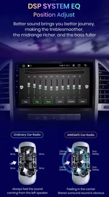 mercedes vito 3 w447 2014-2021 original android navigacija kamera wifi - slika 6