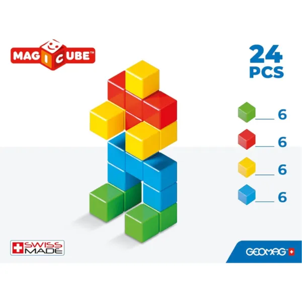 geomag magicube creative set 24 pcs - slika 2