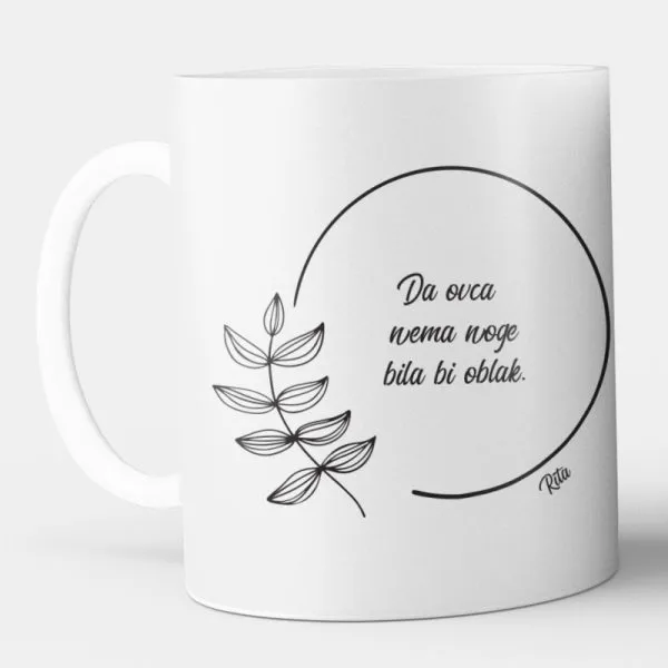Personalizirana šalica- s tekstom prema želji - Osijek