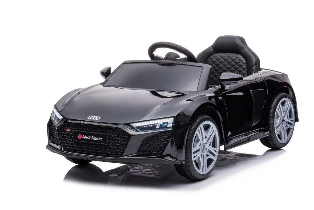 licencirani auto na akumulator audi r8 lift a300 - crni - slika 2