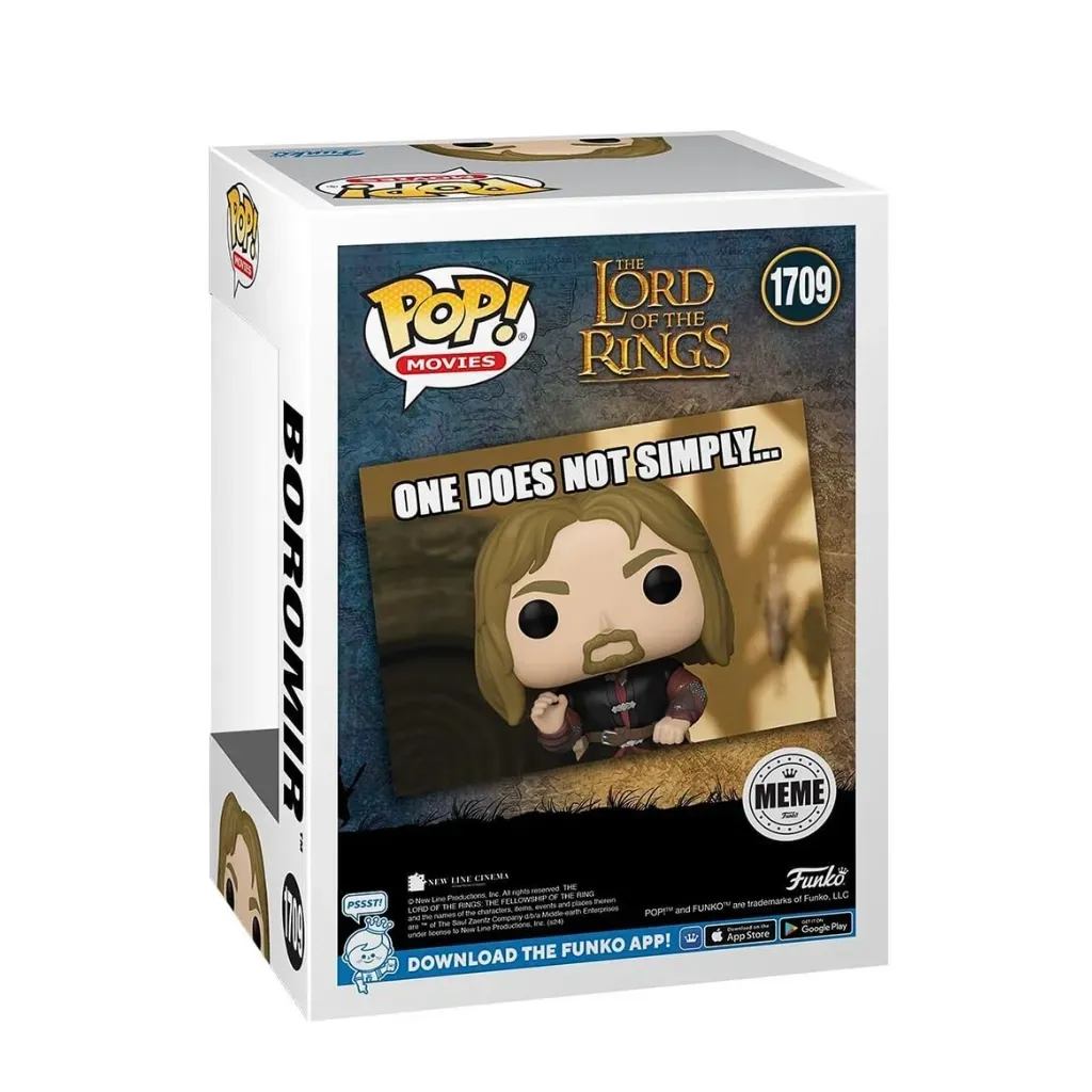 funko pop! movies: the lord of the rings – boromir (meme) #1709 - slika 2