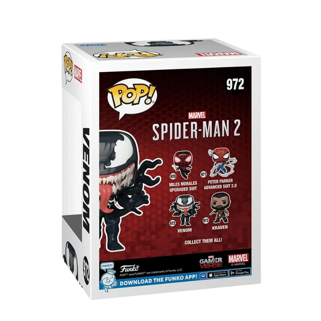 funko pop! marvel: spider-man 2 – venom #972 - slika 2