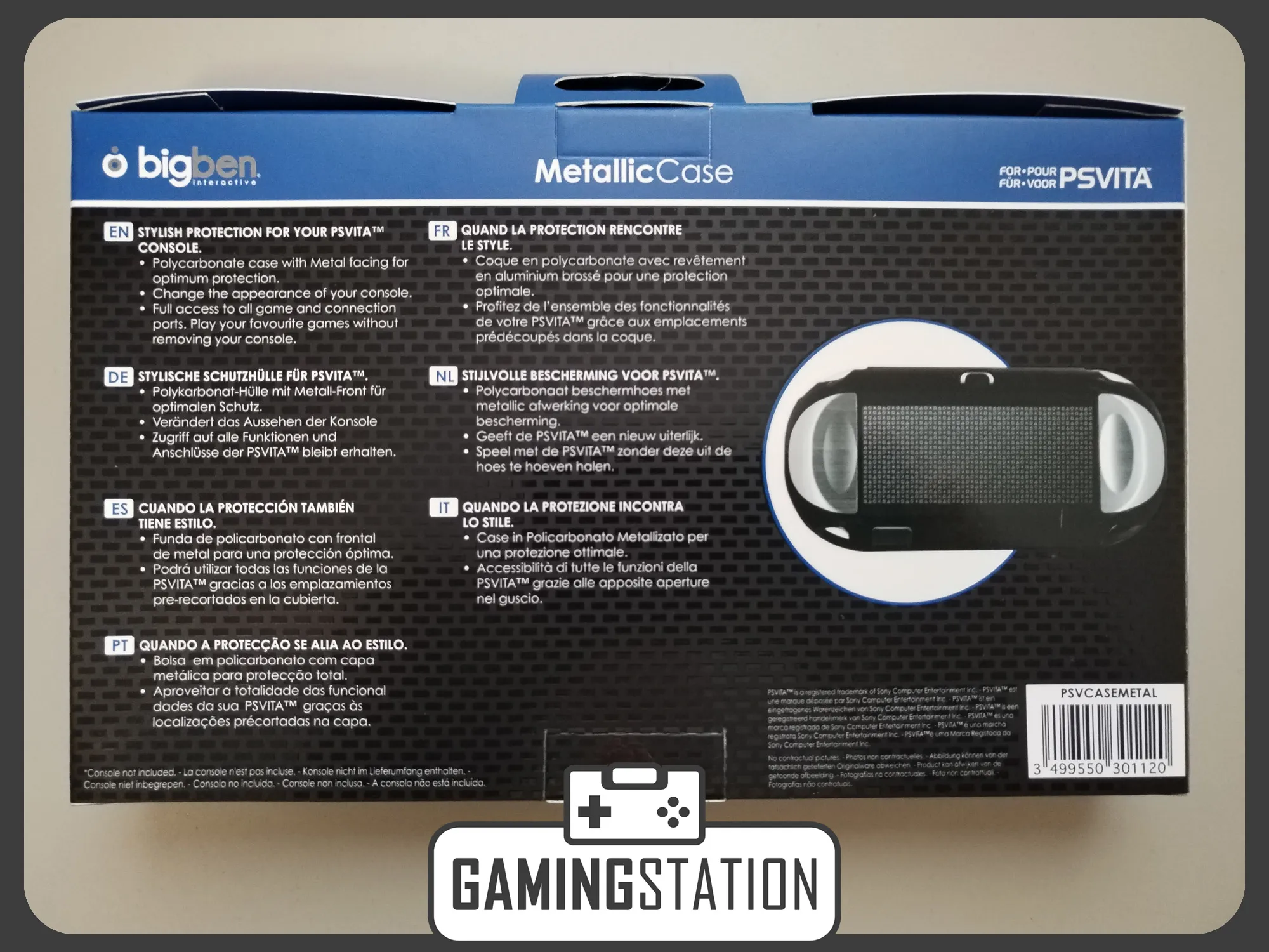 ps vita metallic maskica - slika 2