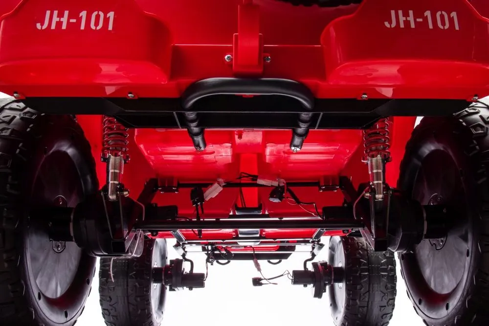auto na akumulator jh-102 4x4 - crveni - slika 3