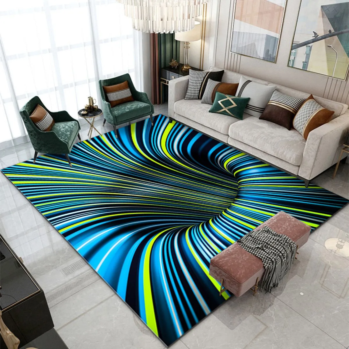 3D Mekani Tepih - 60x90cm - Zagreb
