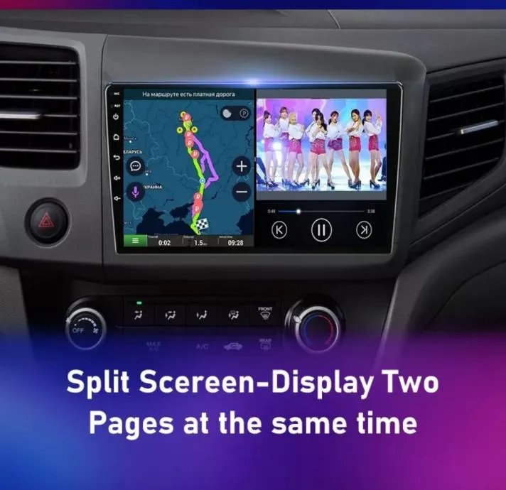 original multimedija honda civic 9. generacija navigacija radio wifi - slika 5