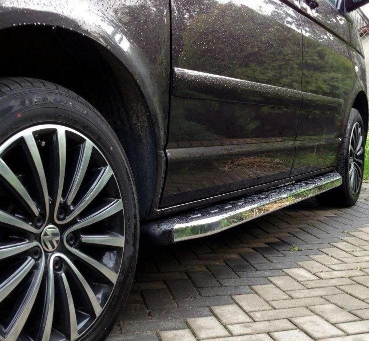 bočne stepenice- pragovi za vw t5-t6 --najveći izbor-ravne ili okrugle - slika 3