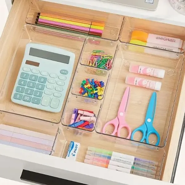 prozirni organizator ladica - više dimenzija - slika 2