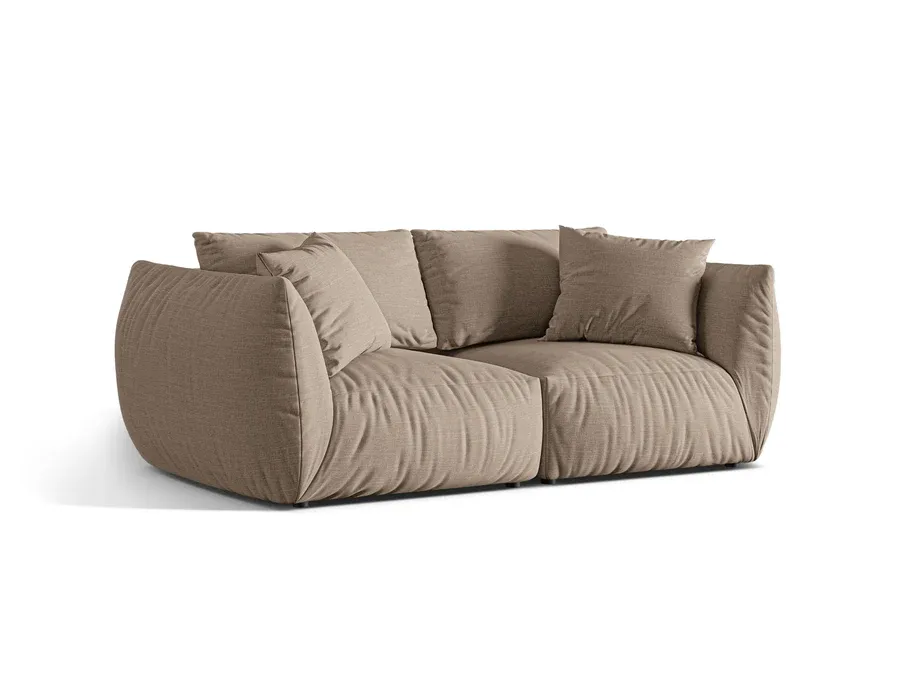 sofa chris 220x100cm, materijal: strukturirana tkanina - slika 2