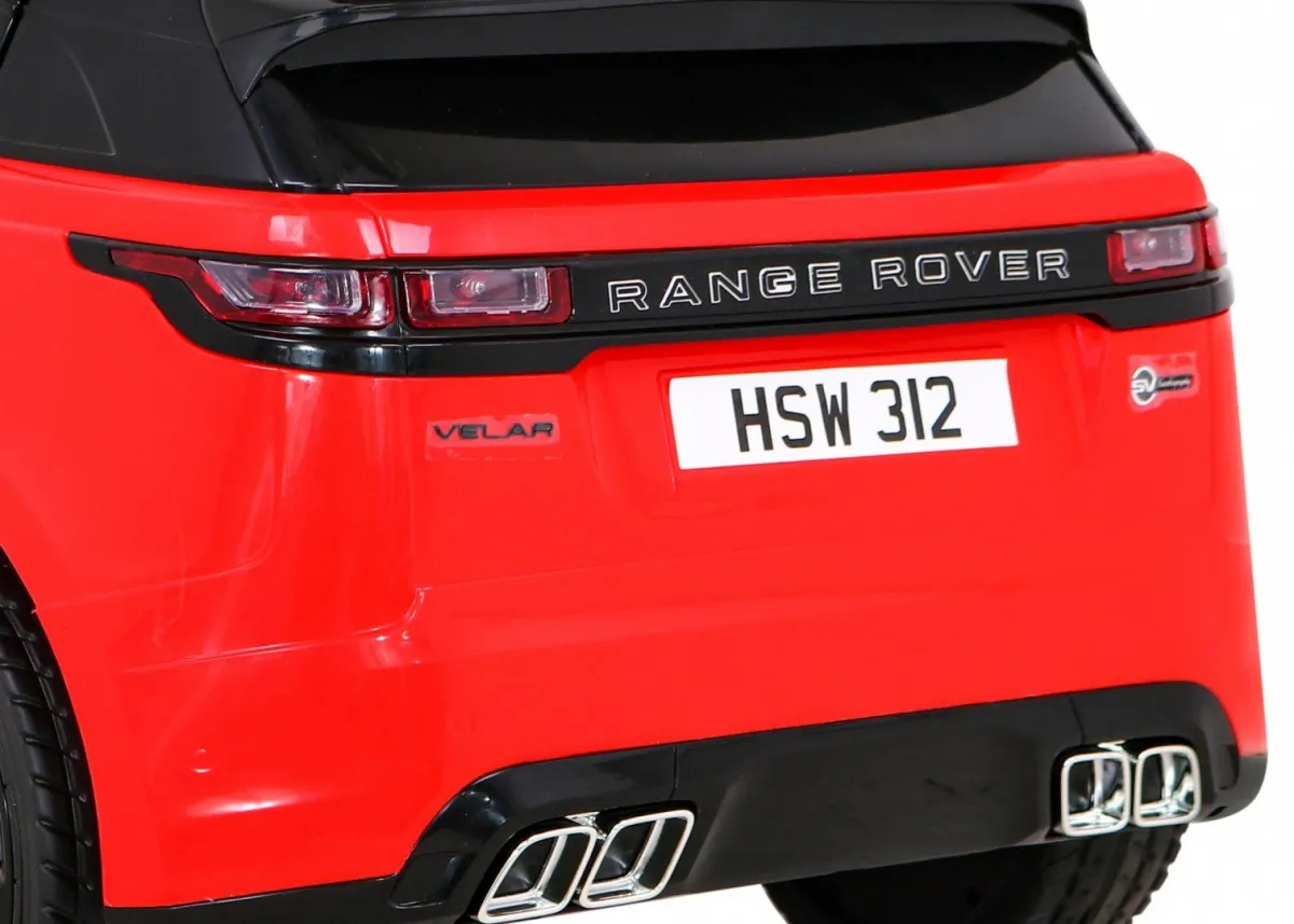 licencirani auto na akumulator range rover velar - crveni - slika 7