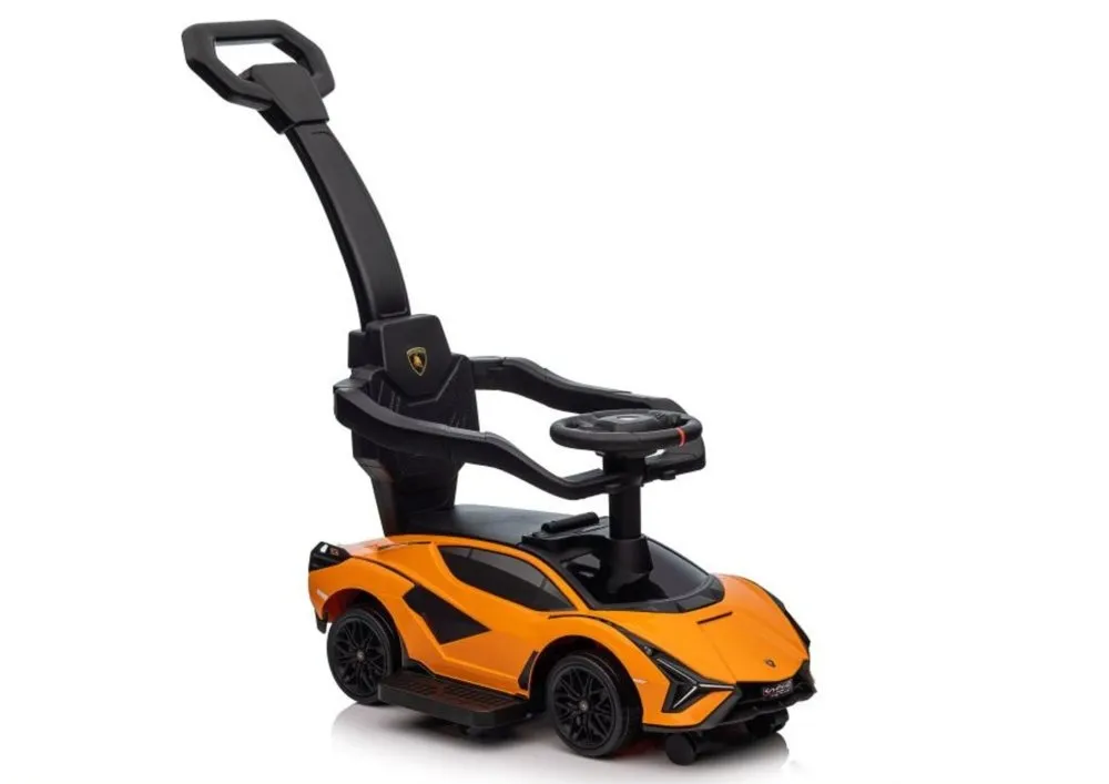 dječja guralica lamborghini qls-996t - narančasta - slika 3